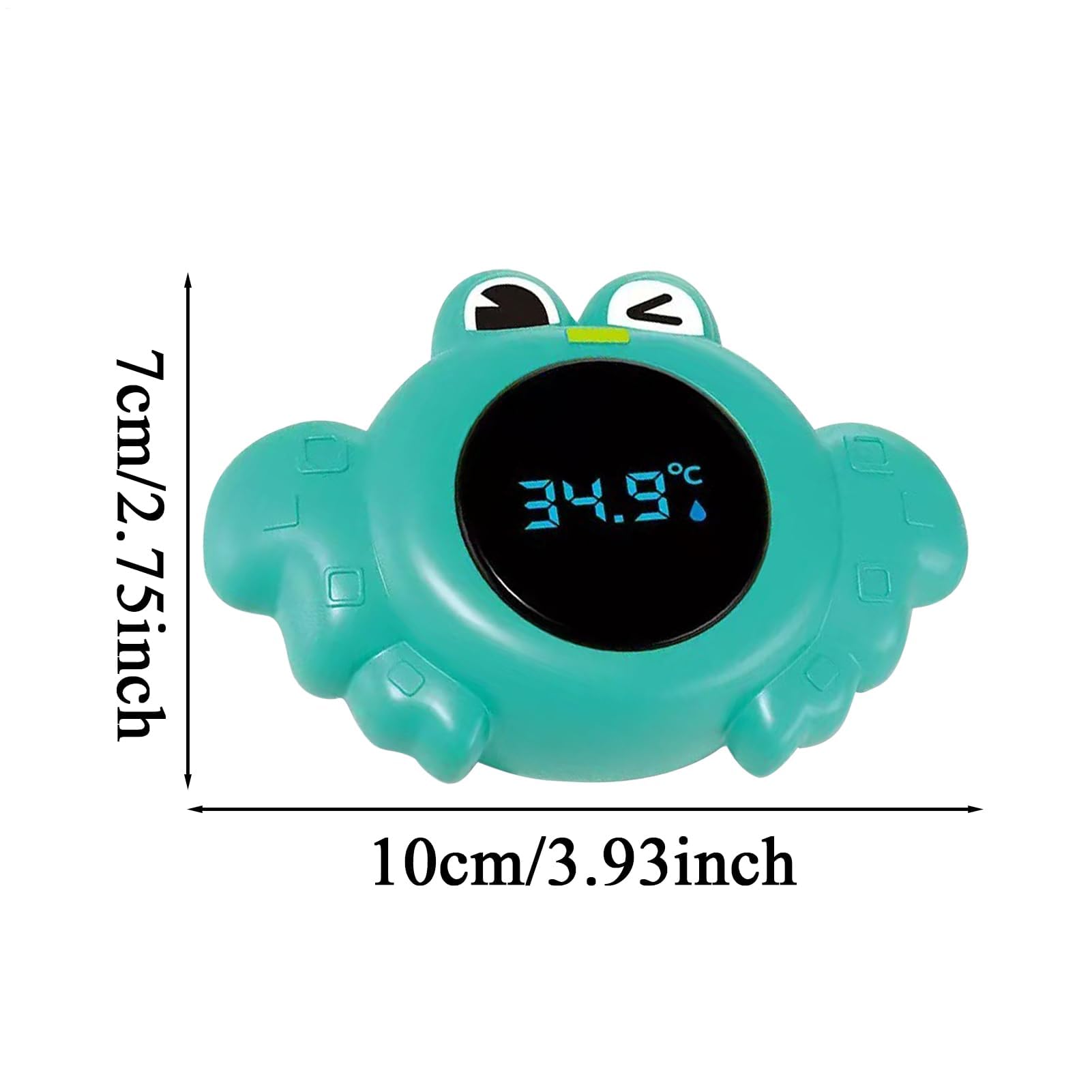 Medidor de temperatura para baño, medidor de agua electrónico impermeable, lectura instantánea de temperatura para bebés, niños, nuevos padres, ducha, piscina, diseño de animales