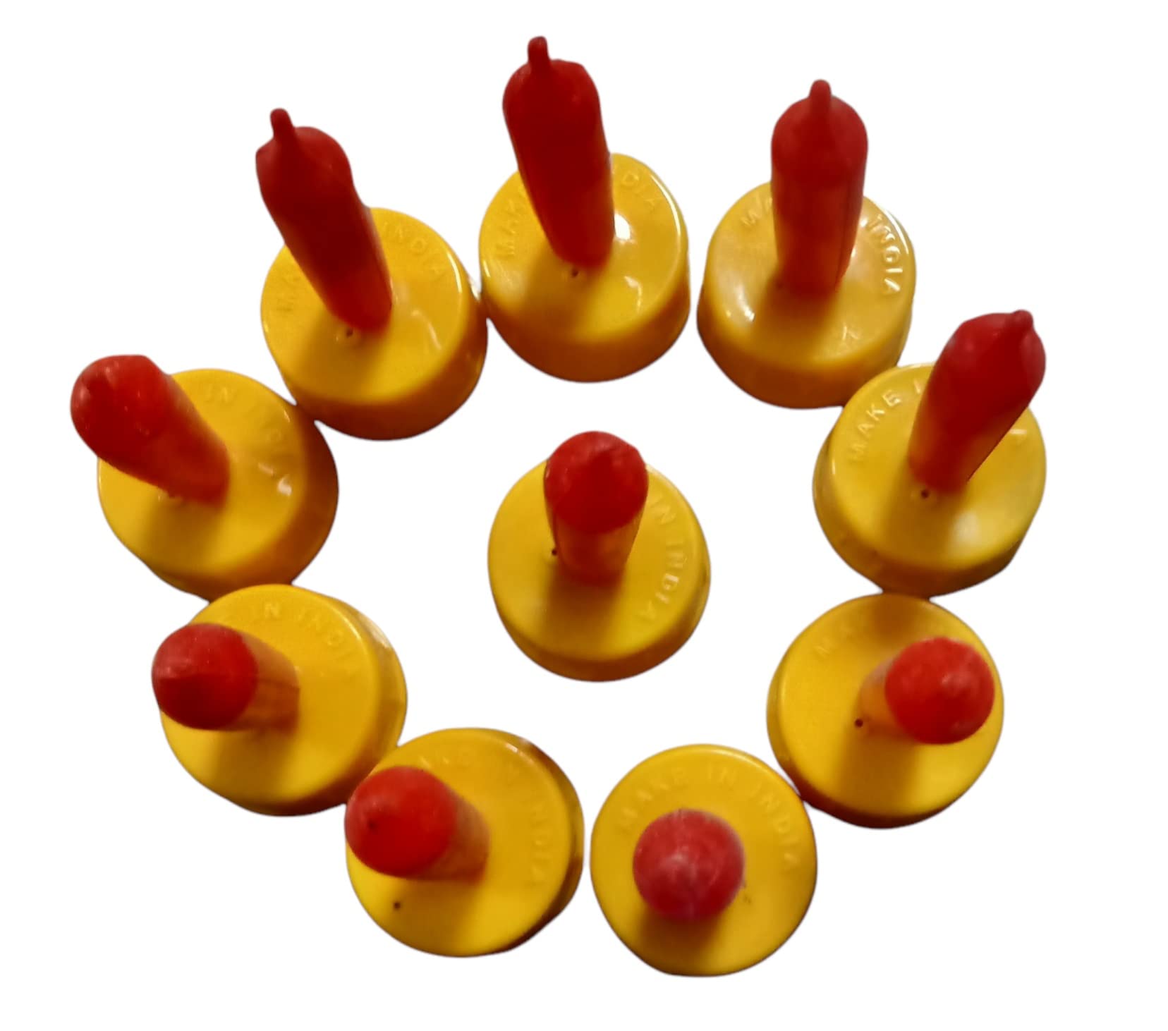 ADILAID Milk Feeding Teat with Holder for Goat, Sheep, Lamb (10 Pcs)