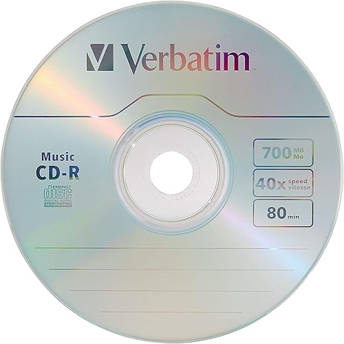 Vista 2 de VER96155 - CD-R, 40X, 700 MB/80 minutos, marca, 25/PK