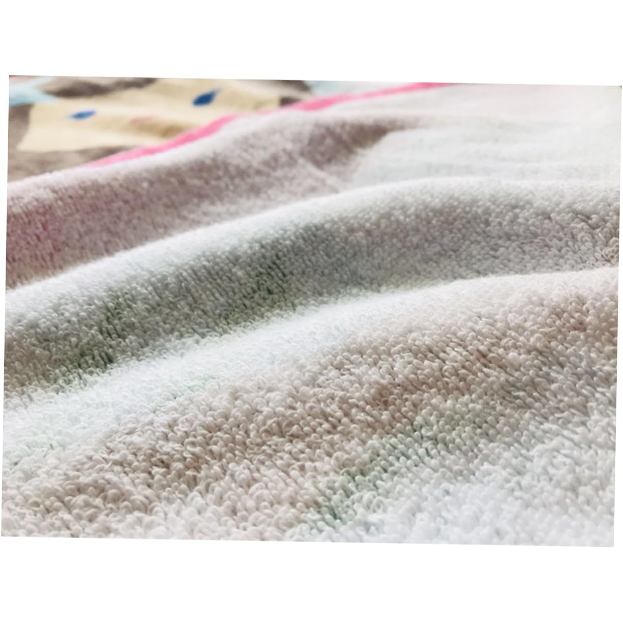 Homoyoyo Asciugamano Cappuccio per Bambini, Poncho Grande in Cotone