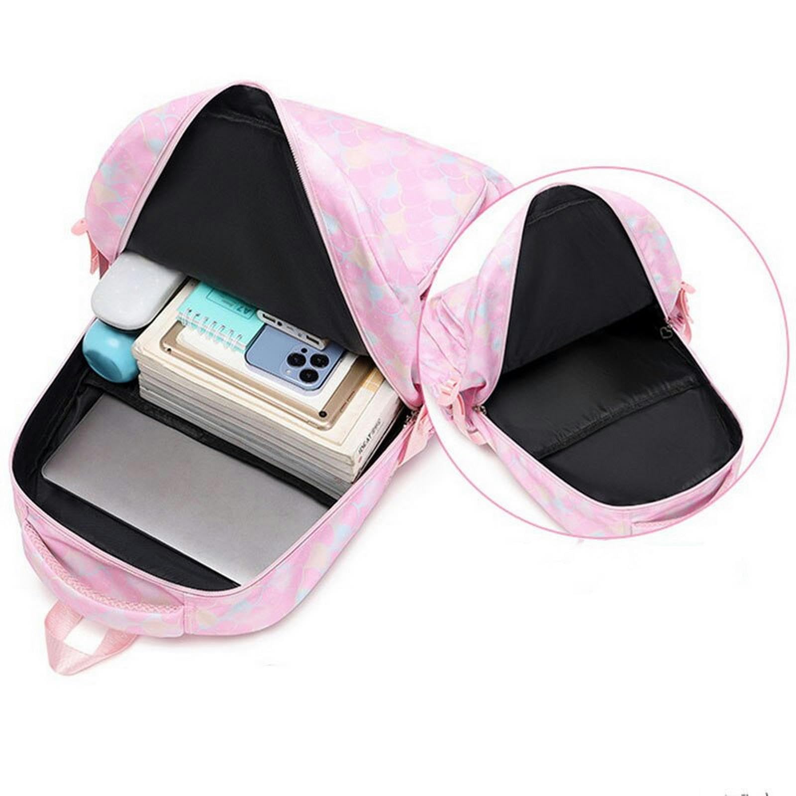 TEidea Zaino Scuola Basso Studente Fashio Student Stucchette per La Scuola di Borsa E Custodia per Matita da 3 Pezzi, Zaino per Bambini Carino