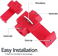 Vista 5 de Zone Tech 8 unidades de carga de resistencias ledes para direccional o para placa de auto de 50W 6Ohm ledes