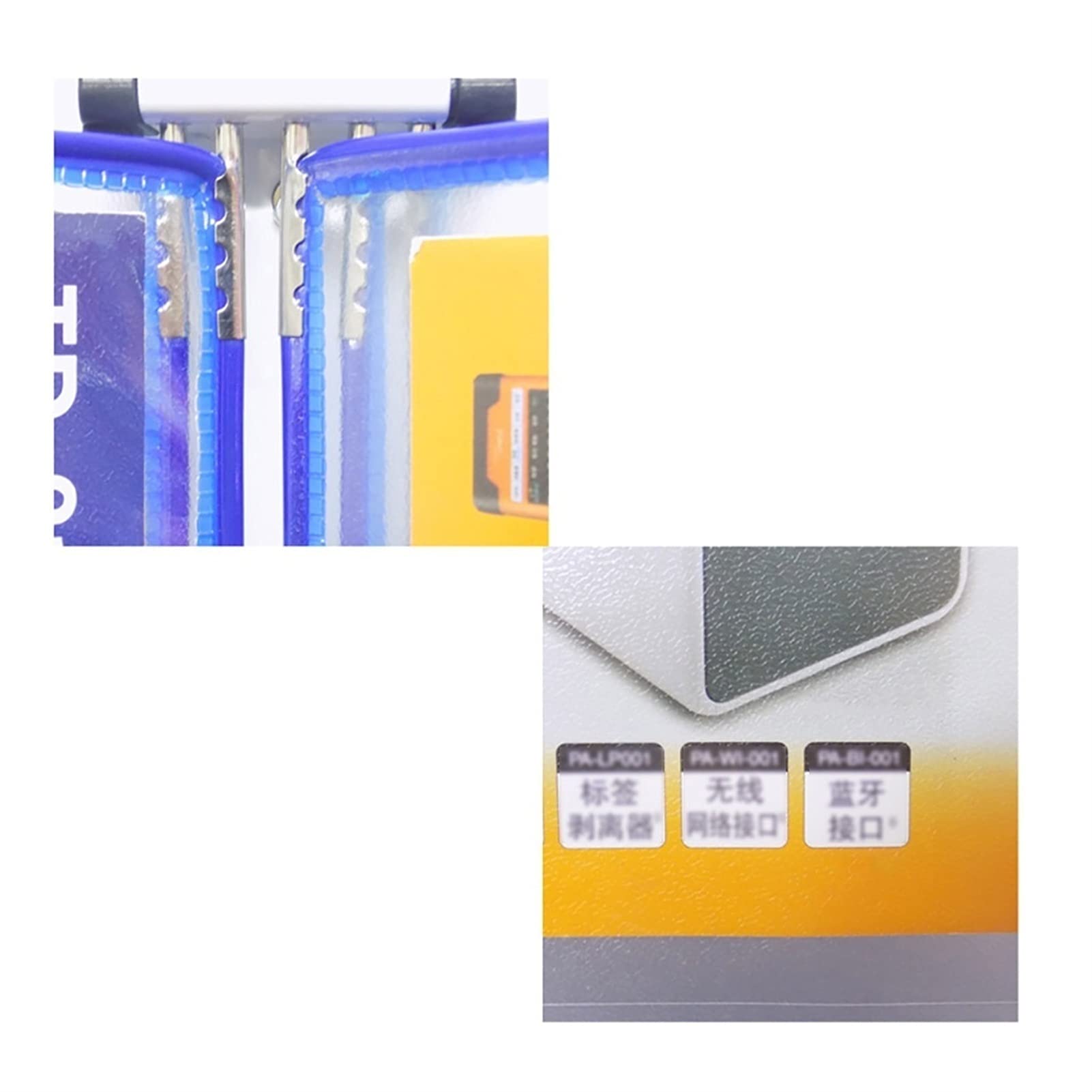 Präsentationsmappe, Magnetischer Dokumentenhalter A4, Wandvitrine, Aktenhalter(Black)