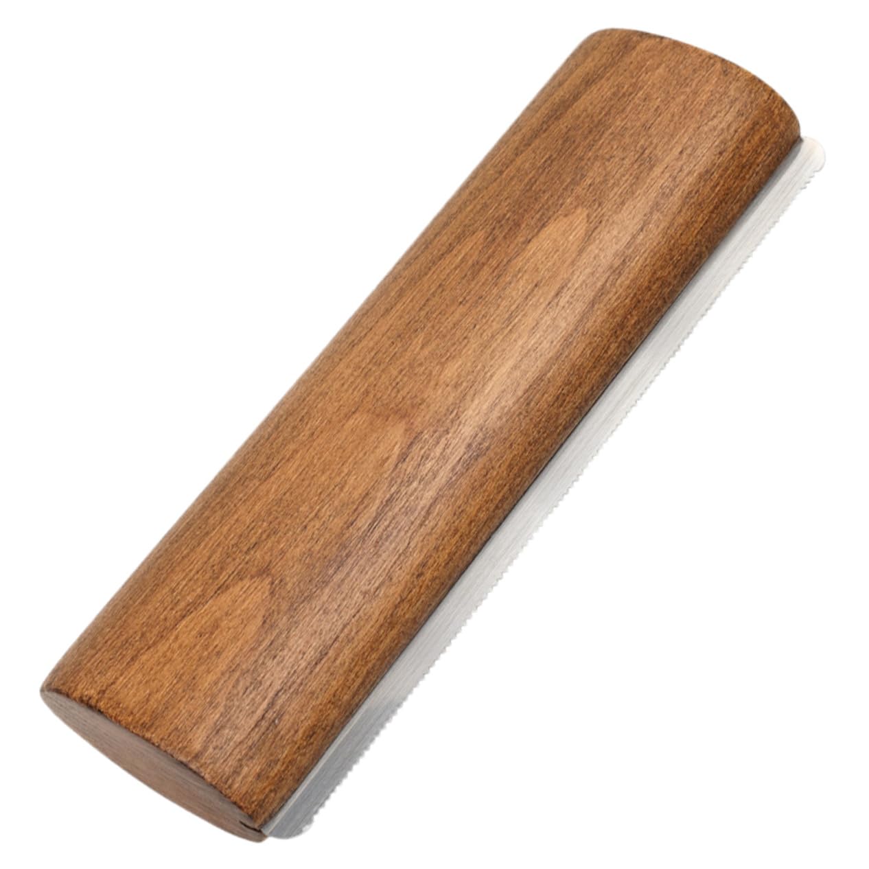 Cepillo Raspador para Limpieza de Caballos Diseño Ergonómico, Madera y Metal, Herramienta Fácil de Usar para Quitar Pelo Suelto y Sudor
