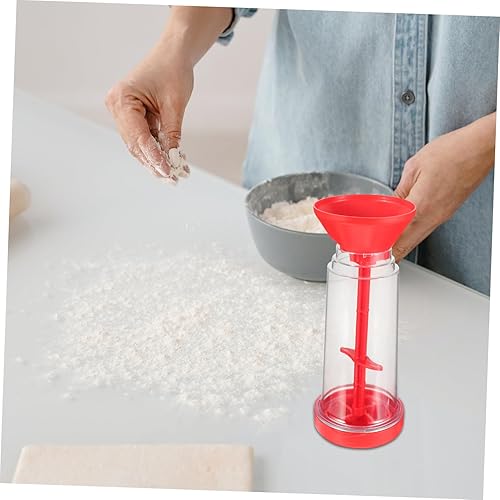 Miniatura 7 de DOITOOL Mezclador de tamiz de harina batidora manual batidor de mano batidor de harina de panadería colador de harina de cocina de plástico