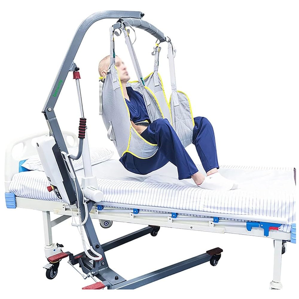 Arnés Elevación Paciente Cuerpo Completo, Grúa de Paciente, Eslinga De Elevación,para Posicionamiento Y Elevación De La Cama,Enfermería, Fácil de Usar