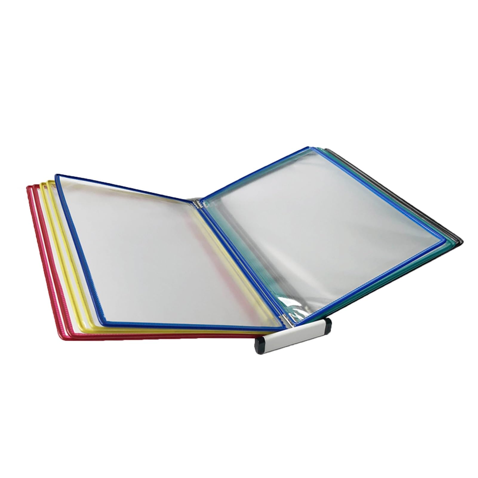 uchwyt ścienny na flipchart, 10 kieszeni ekspozycyjnych, trwały