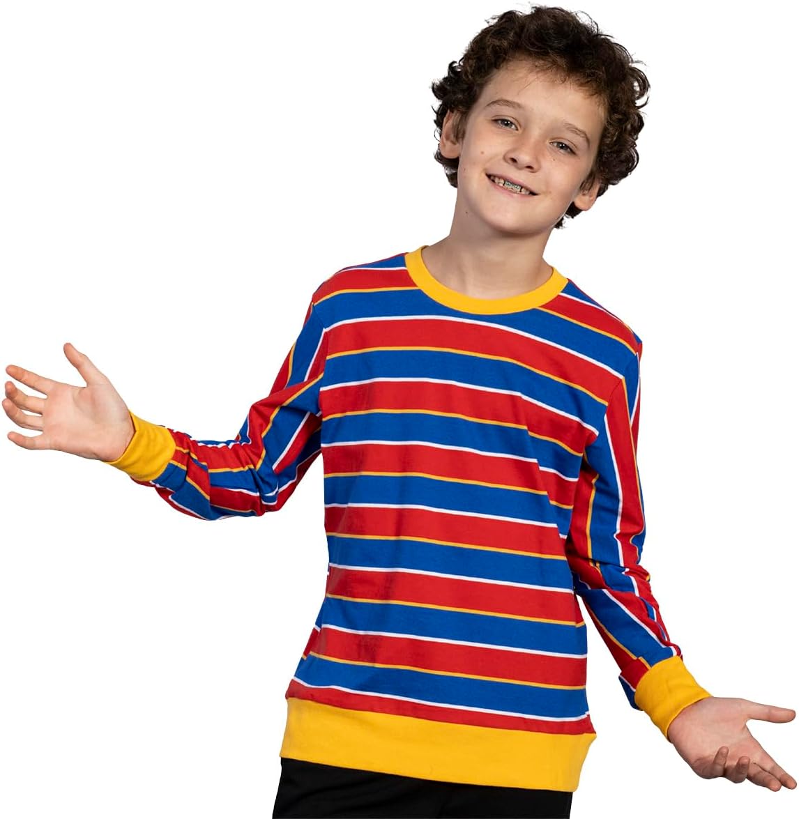 Bert and Ernie Sesame Street Kids Children Long Sleeve T-Shirt Halloween Costume Cosplay