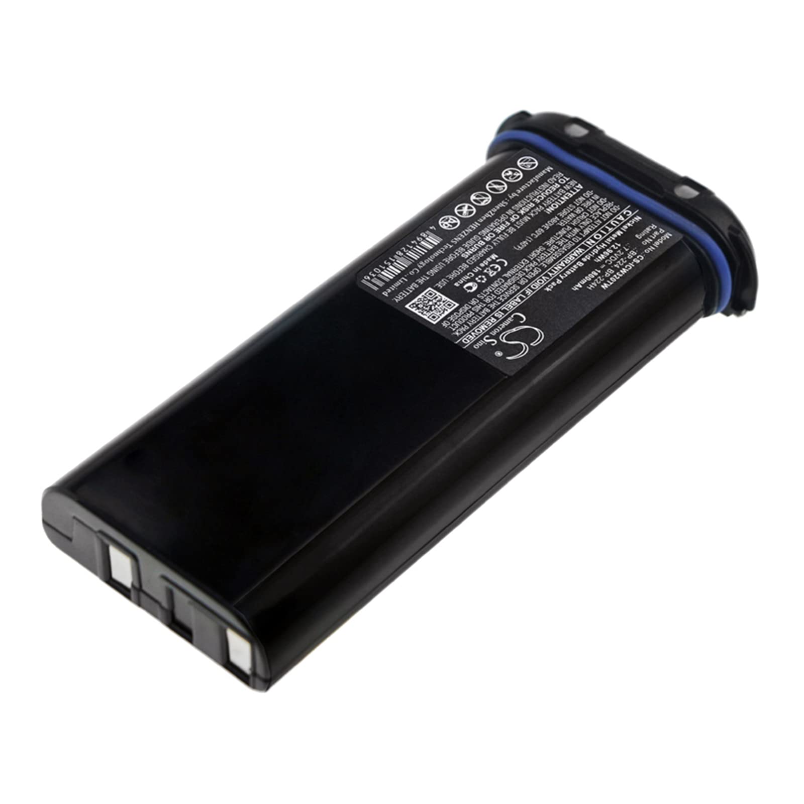 TECHTEK Batteria 1800mAh Icom IC-M2A IC-M31 IC-M21 IC-M32 sostituisce BP-224 BP-224H