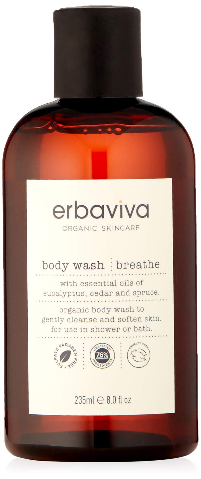 Erbaviva Breathe Body Wash 235ml
