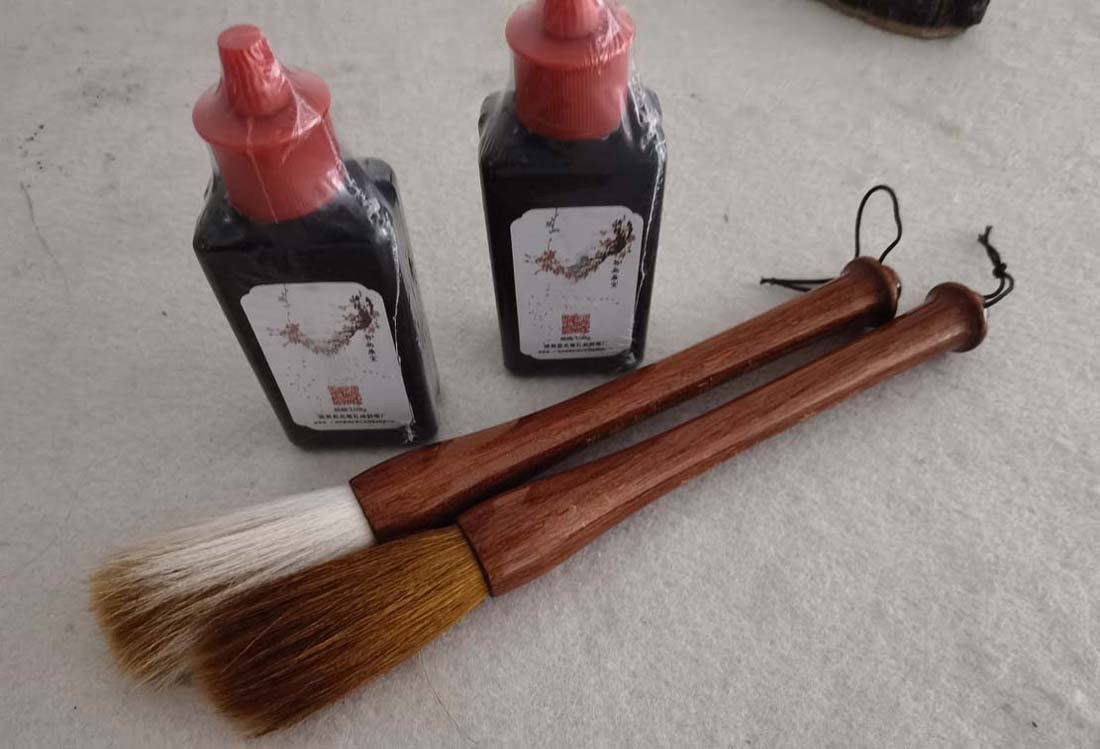 1 x Top Wolf Hair chiński pędzel do kaligrafii, profesjonalny pisak do kaligrafii Kanji, japoński pędzel do rysowania