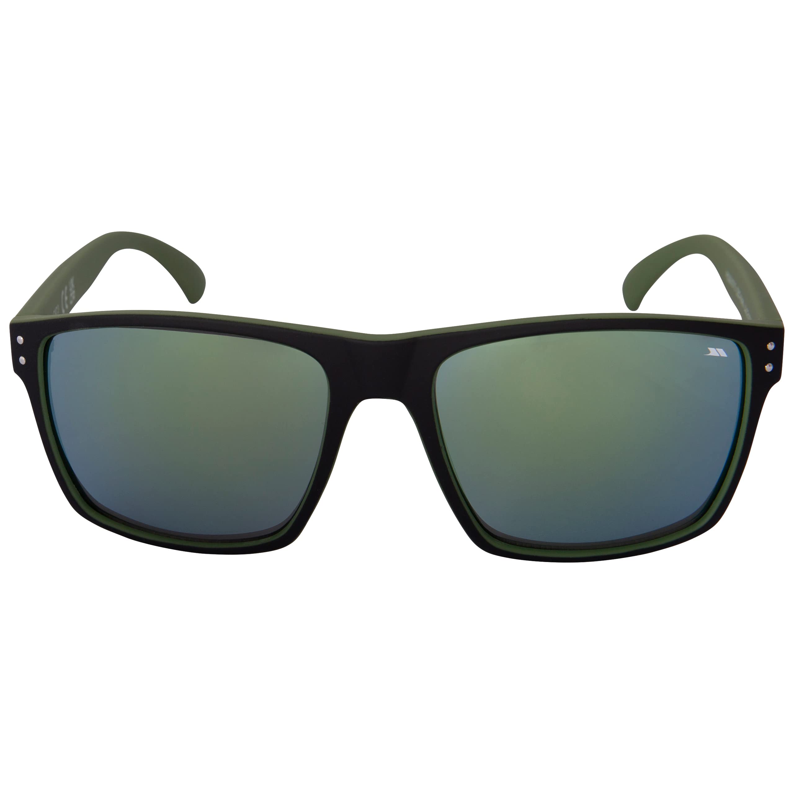 Trespass Unisex Khaki Sunglasses Adults Uv400 Protection Mirror Lens Zest