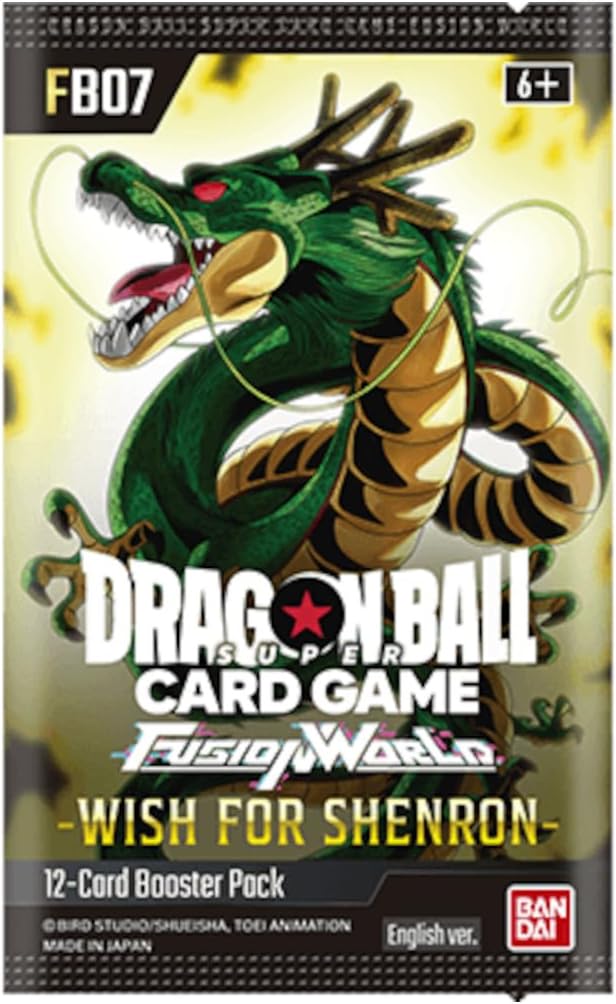 Dragon Ball Super CG: Fusion World Booster 07 - Shenron Sammelkarten Set