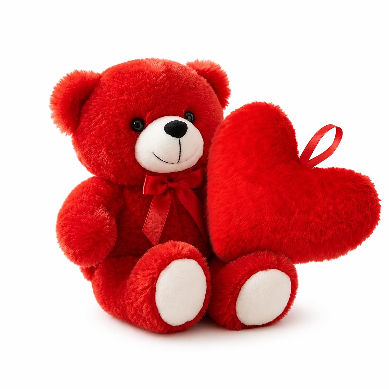 Mini Red Teddy Bear 6 Inch with Little Heart Combo | Cute Soft Toy Valentine Teddy | Romantic Gift for Girlfriend | Birthday Anniversary Love Teddy-image-26