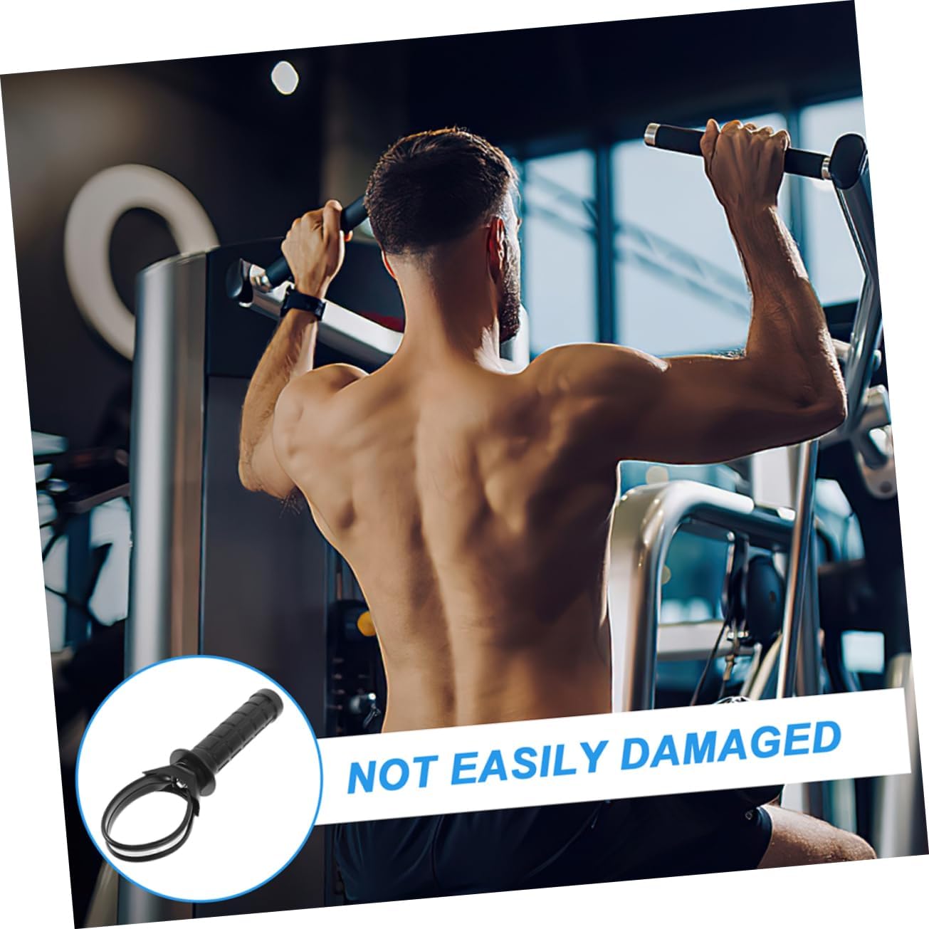 SUPVOX 2Pcs Gyro Wrist Ball Replacement Handles Ergonomic Grip Brackets for Wrist Strength Training Easy to Install and Carry Compatible with Gyro Ball Accessories for Hand Exercise