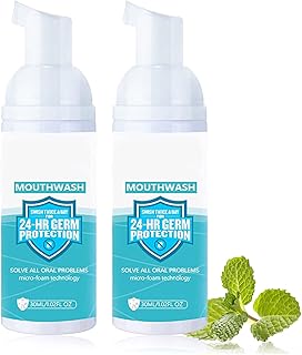 Mouthwash Foam, Mouthwash Whitening Toothpaste Foam 2023, Calculus Removal, Teeth Whitening, Eliminating Bad Breath (2PCS)