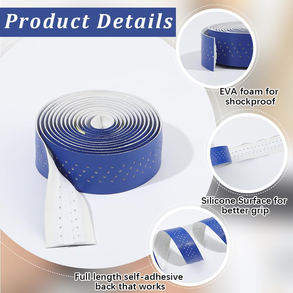 GORGECRAFT 2 Rouleau De Ruban Adhésif En Mousse EVA Souple Pour Guidon De Vélo 4.3 M Marron Style Vintage Absorbant Les Chocs Avec 2 Bouchons Et Autocollants Pour Cyclisme En Extérieur Et