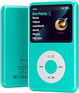MP3 Player with Bluetooth Y1 128GB Video EBOOK Green - Amazon product rated Grade A