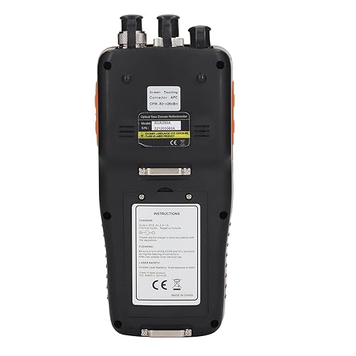 Miniatura 9 de Reflectómetro de dominio de tiempo óptico OTDR Medidor de potencia óptica 4 en 1 Probador de fibra óptica portátil Probador de cable de fibra óptica