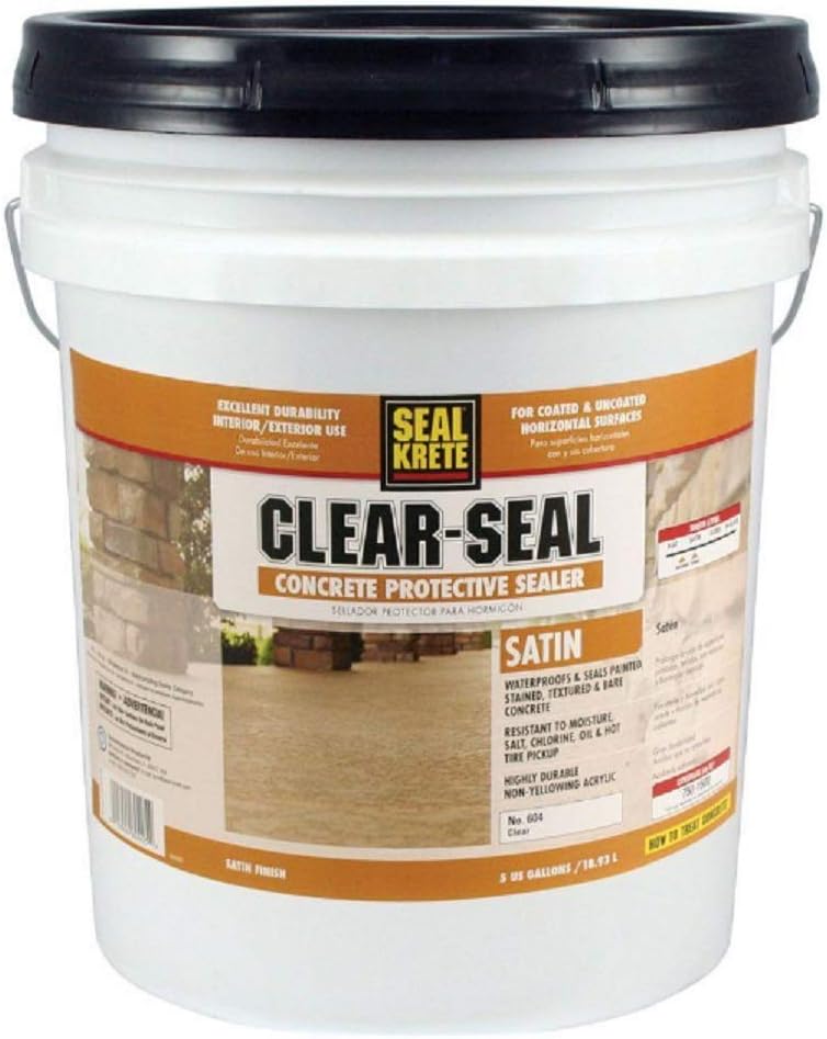 604005 5 Gallon Clear Seal Premium Satin Sealer 98.2 VOC