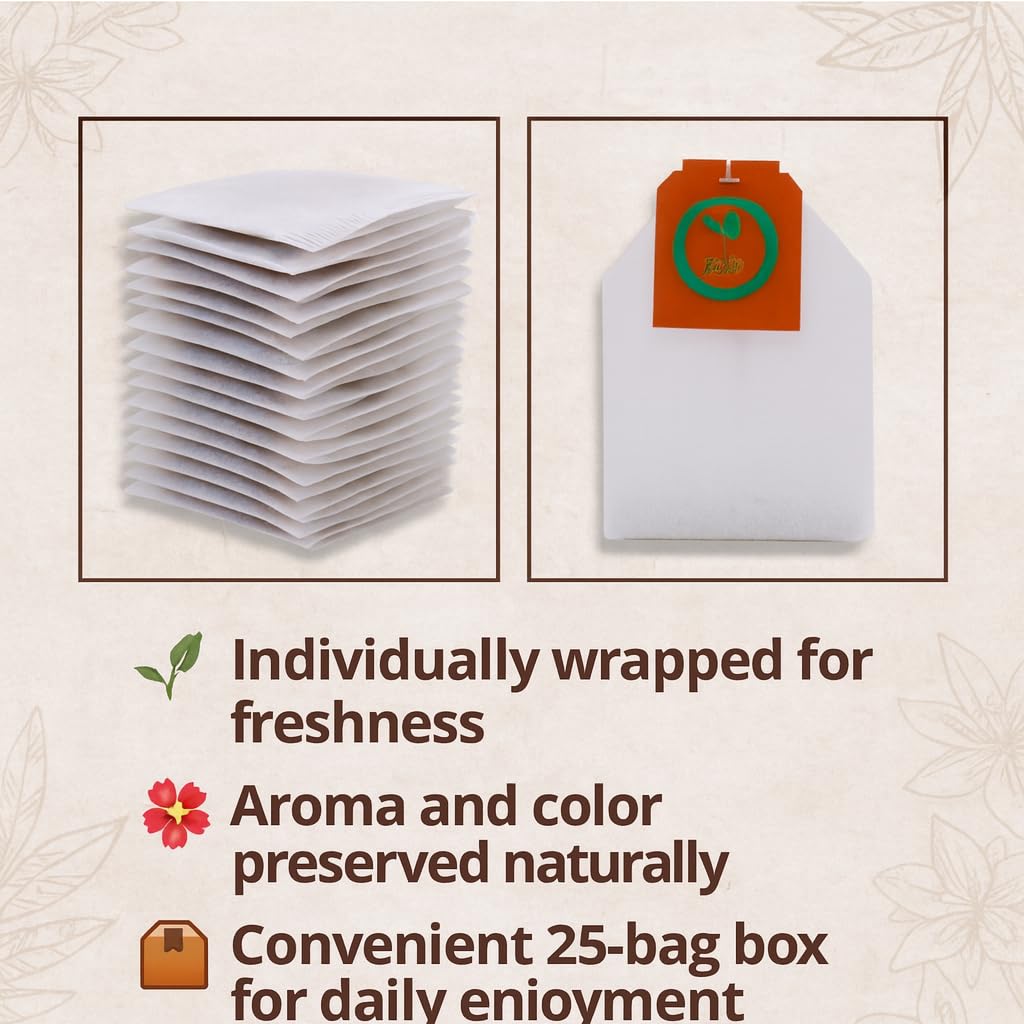 Hierba De San Juan TE (St. John's Wort tea) 25 tea bags, vegan, 100% Natural,