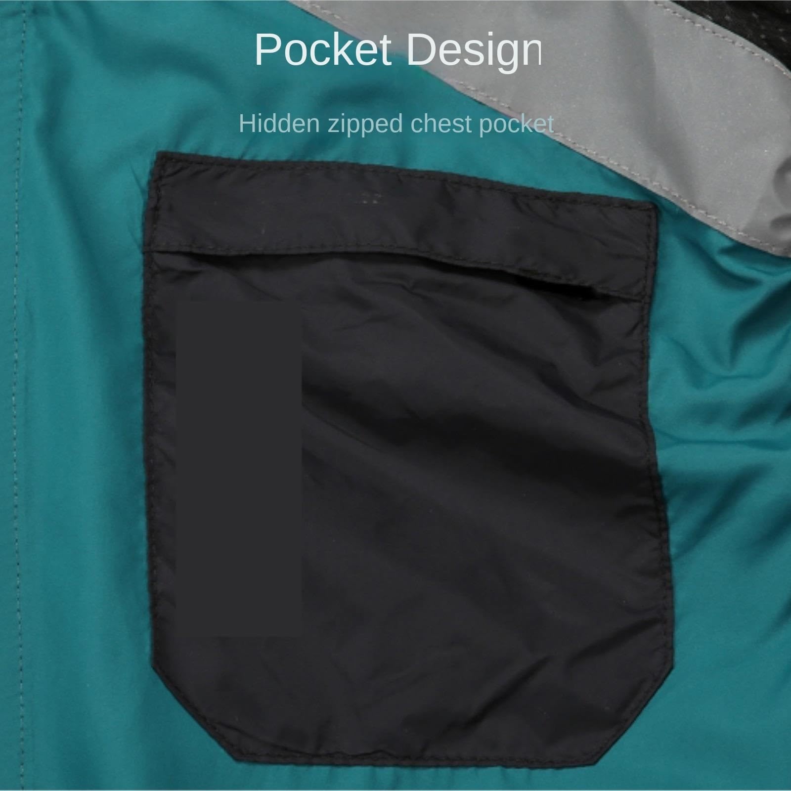 Gilet Riflettente da Ciclismo, Giacca A Idrorepellente, Maglia A Maniche Corte