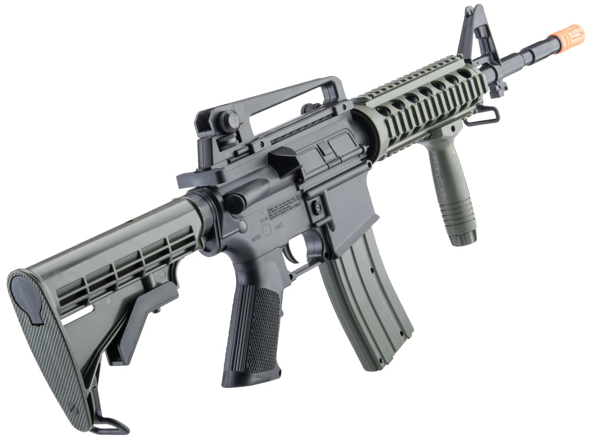 Amazon.com : Evike x Cybergun Colt Licensed Railed M4 Spring