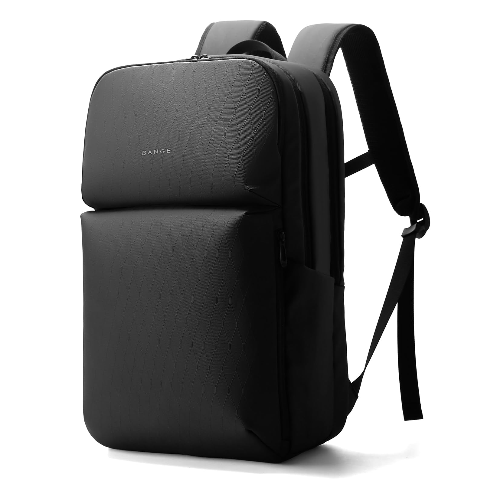 BanGe Slimme reisrugzak voor heren, waterdichte laptoprugzak voor 15,6 inch, voor dames en heren, Zwart, L BanGe Slimme reisrugzak voor heren, waterdichte laptoprugzak voor 15,6 inch, voor dames en heren, Zwart, L