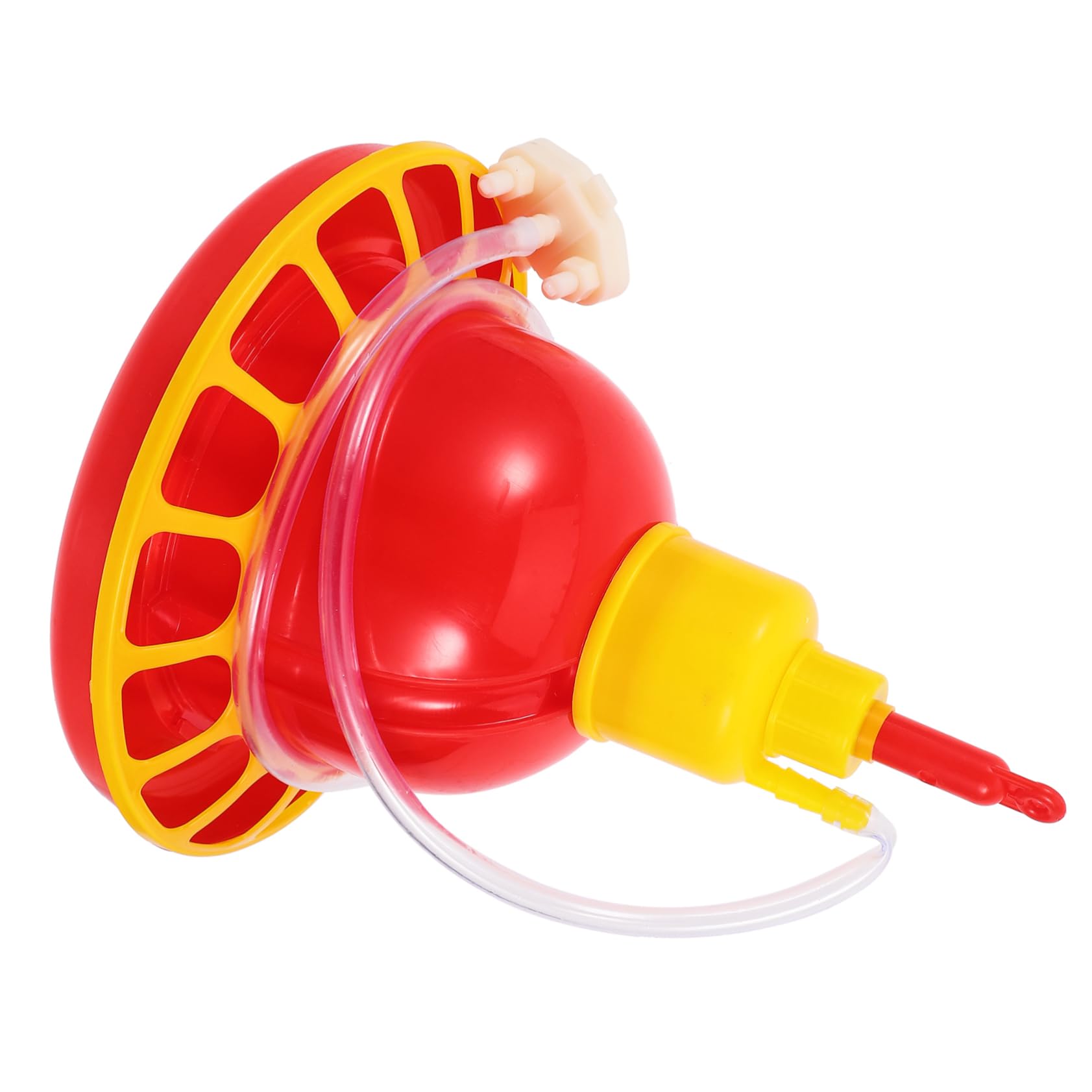 Abbeveratoio Automatico per Polli e Colombi in Pp Resistente, Design Arrotondato Unico, Facile da Pulire, per Uso Domestico e Negozi di Animali