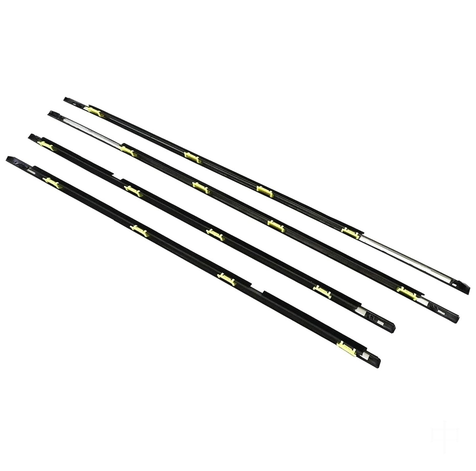 Beltline Molding for Civic 2001-2005 Outer Door Window Weatherstrip Seal 4Pcs