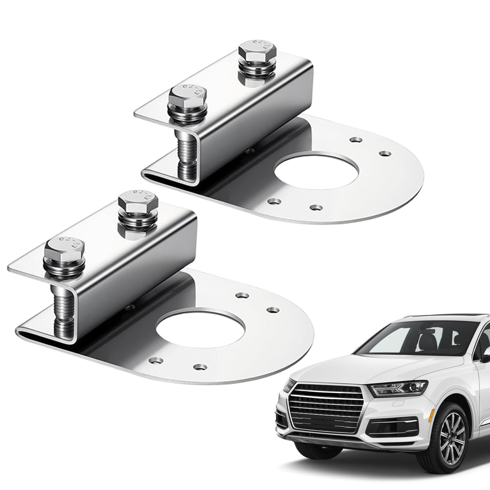 Soporte para luz de sandía rack acero inoxidable sin taladrar coche semirremolque