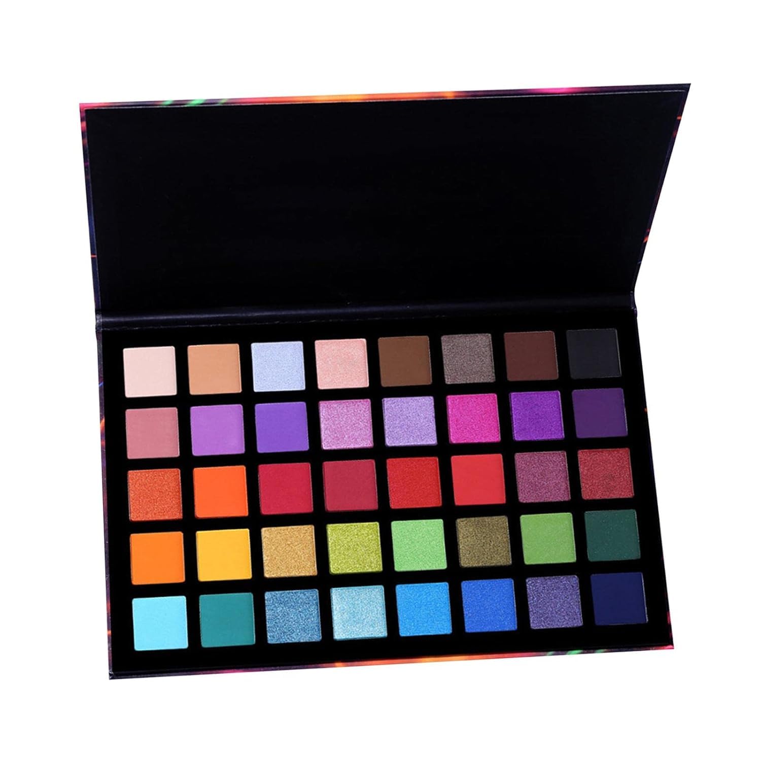 MR.THINDZ Spotlightt Eyeshadow Palette 40 Color Eye Shadow Matte Shimmer Makeup Pallet Highly Pigmented Colorful Powder Long Lasting Waterproof Eye Shadow 1