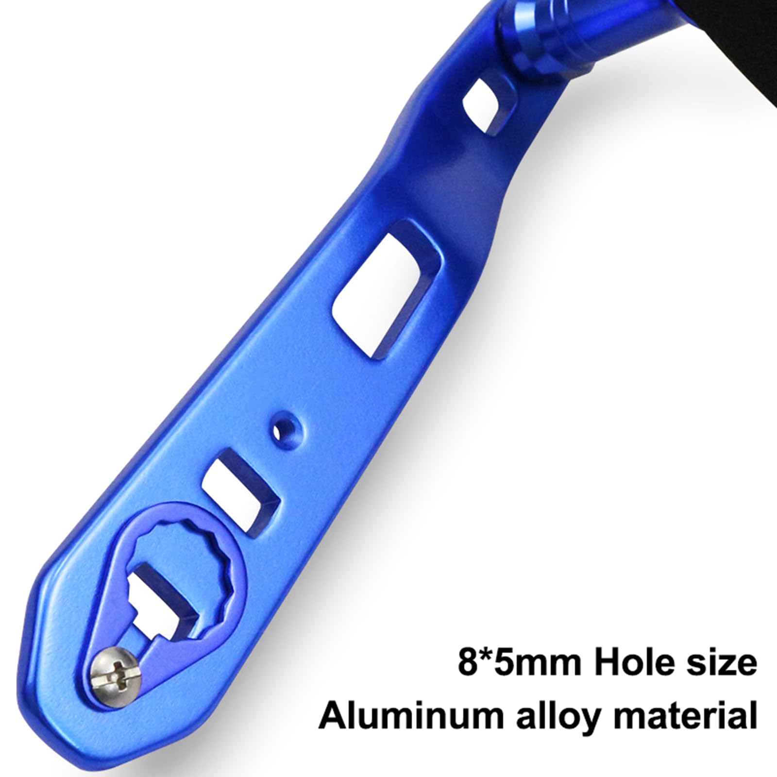 Leghe di alluminio Mulinello da pesca Maniglia Power Knob Grip Ricambio Assemblea Parte Baitcasting Maniglia in alluminio