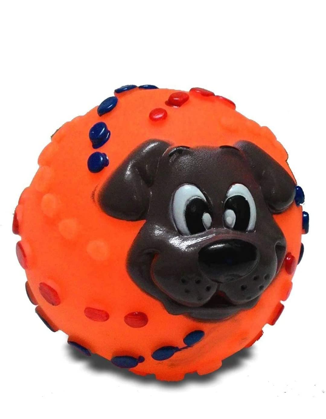 Dunk N Dogs Faceball Dog Toy Ball with Colorful Bone Pattern (Color May Vary) (B0BH4DLKR3) Amazon Price History, Amazon Price Tracker