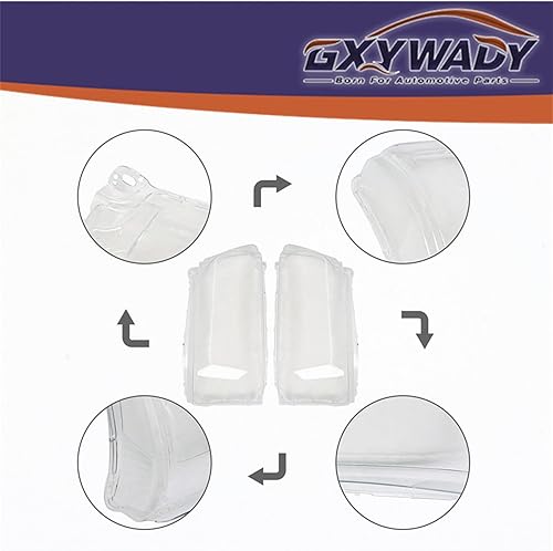 Miniatura 4 de GXYWADY Par de faros delanteros de repuesto para Land Rover Range Rover Sport 2010-2013 lado izquierdo y derecho (lado del pasajero y del conductor)