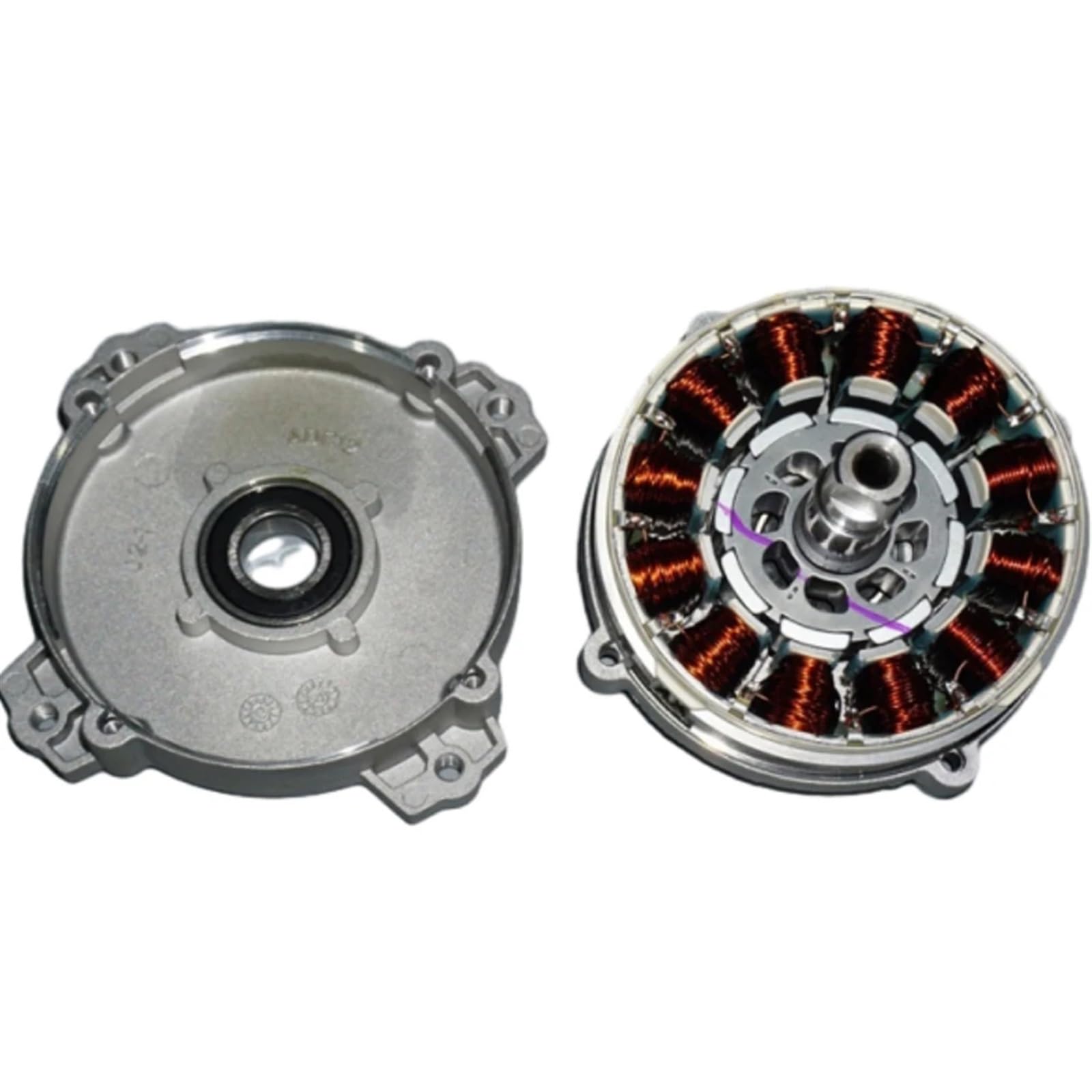 Motor sin escobillas de alta potencia magnético fuerte de neodimio, 12V, 24V, 36V, 400W, 1450-4550RPM, Motor de potencia mecánica sin escobillas de alto