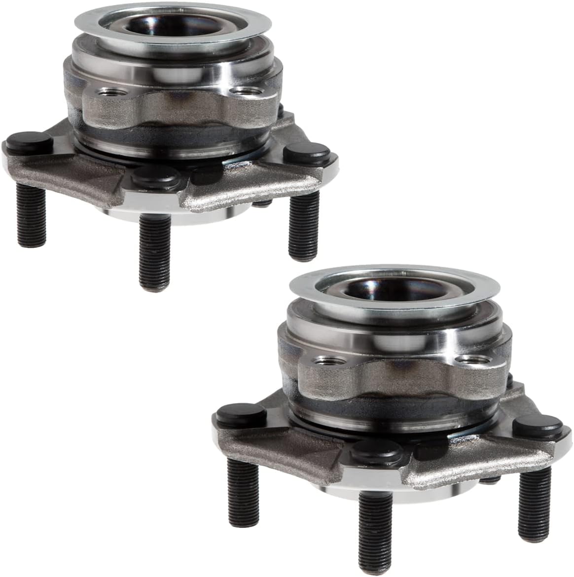 AUQDD 513364 x2 Front Wheel Hub and Bearing Assembly Compatible with 2015-2018 Ch-Evy City Express /2013-2019 Nisan NV200 Sentra