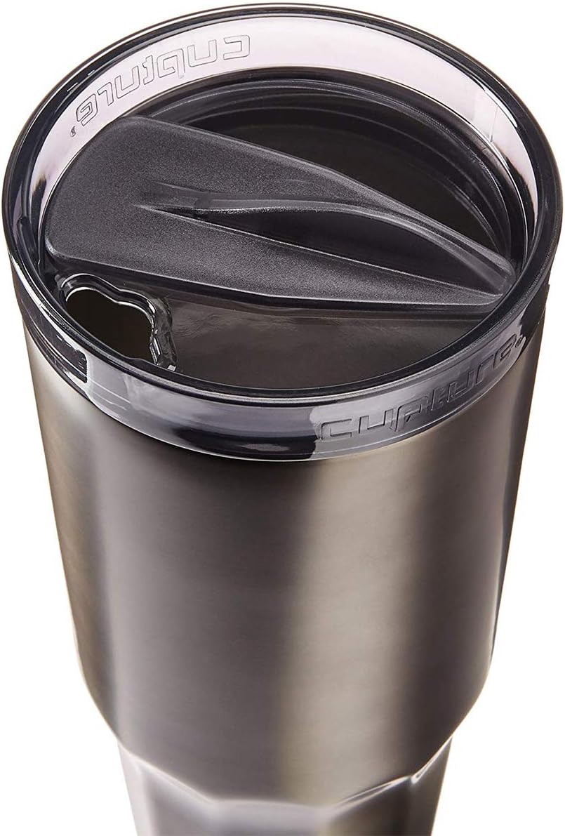 Cupture Travel 32 oz Vacuum Insulated Stainless Steel Tumbler Cup (Titanium Grey) - Image 2