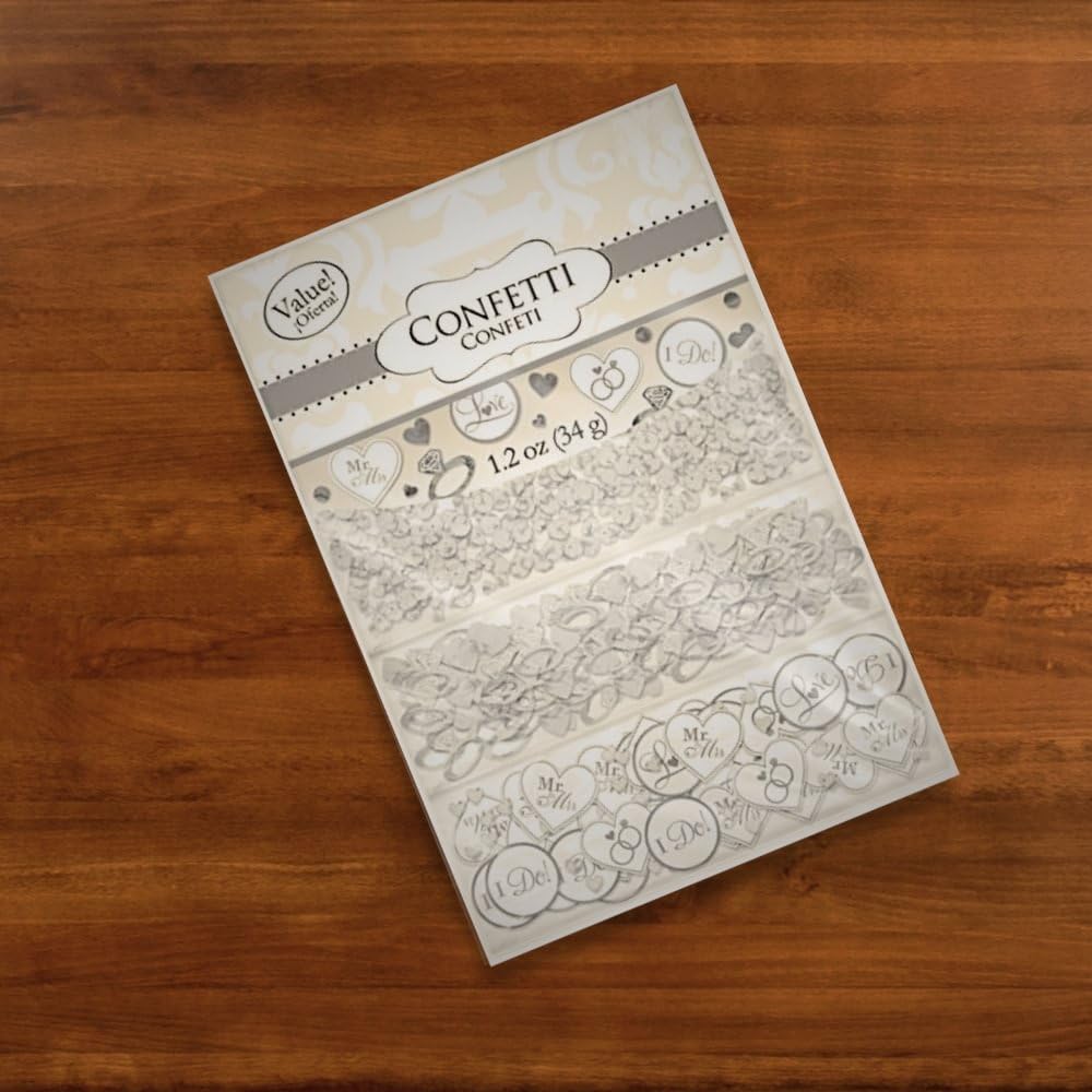Amscan 'I Do' Konfetti In Weiß – Perfekt Für Hochzeiten & Romantische Partys