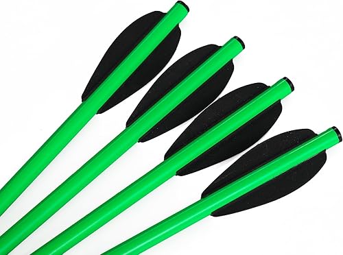 Miniatura 5 de Mini pernos de ballesta de 6.3 pulgadas, flechas de ballesta de carbono con puntas de cabeza ancha, flechas de caza para 50-80 libras ballesta de
