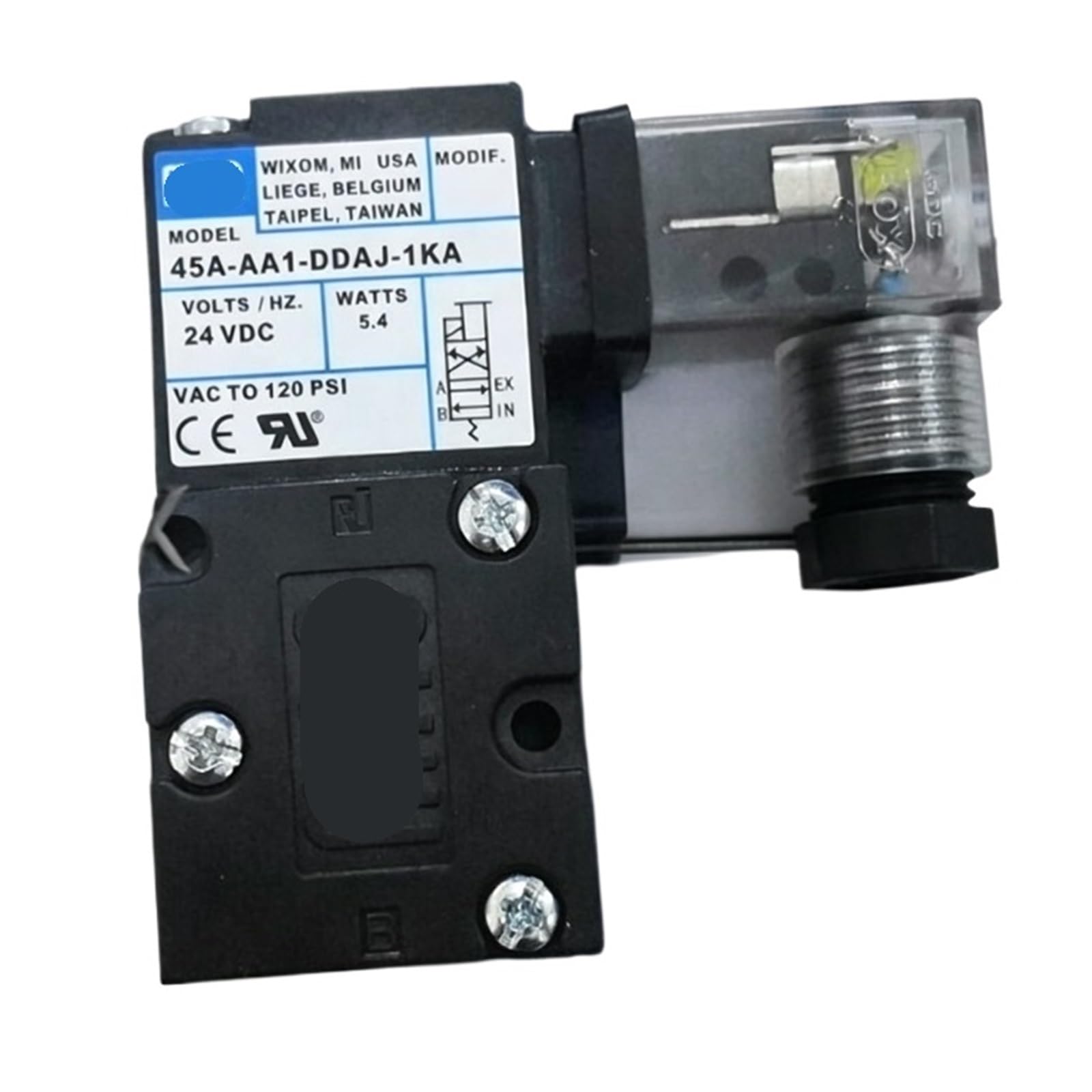 CLEUFWKO Solenoid valve 45A-AA1-DAAA-1CA 45A-AA1-DDAB-1CM 45A-AA1-DDAJ-1KJ 45A-AA1-DAAA-1CM 45A-LAD-DDAJ-1KJ(45A-AA1-DDAA-1BA)