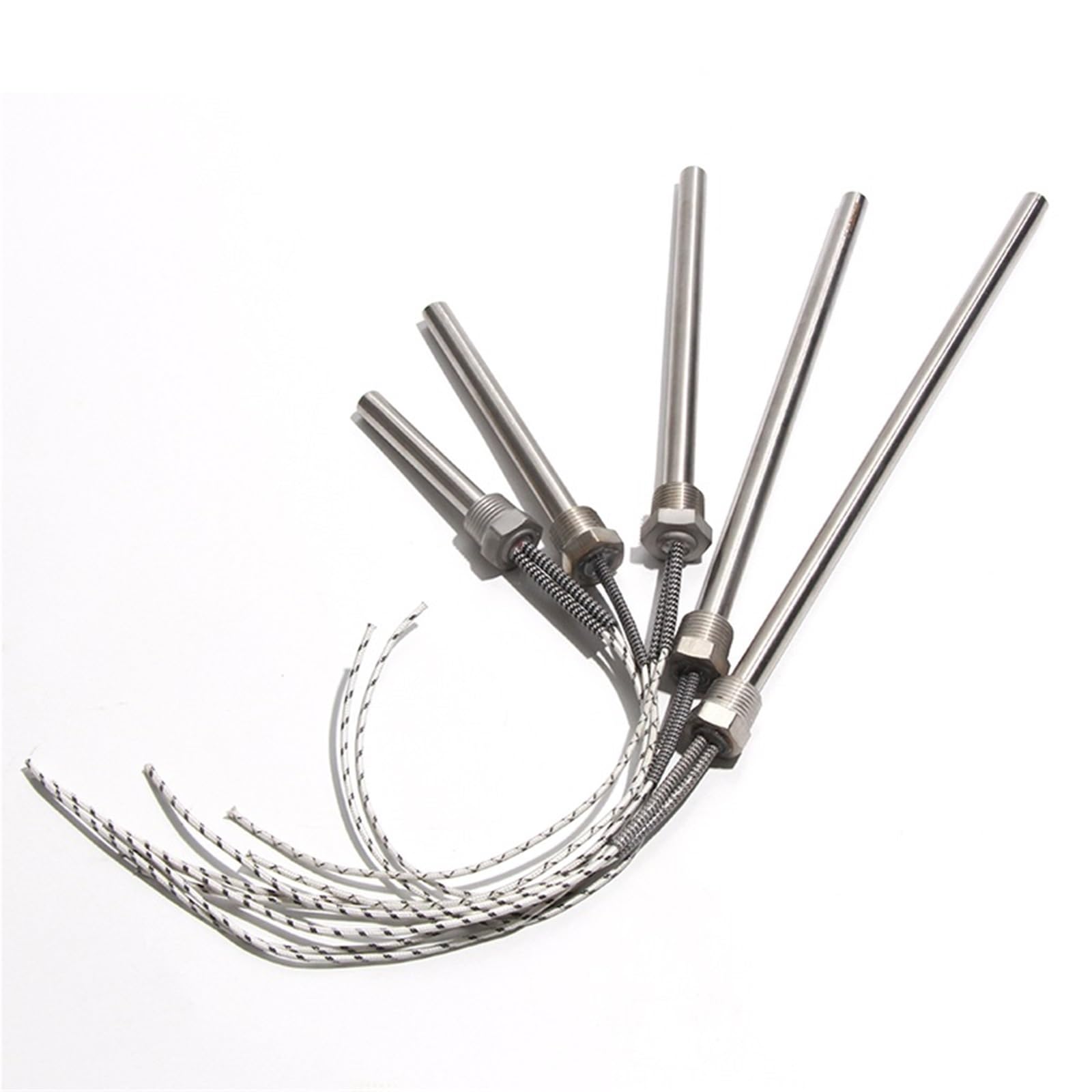 1 szt. 1/5.1 cm NPT wkład gwintowany element grzejny 21 mm wkłady podgrzewacz wody odporność na gorące pręty 220 V 300 W 500 W 1 kW 2 kW (220 V_2000 W 300 MML)