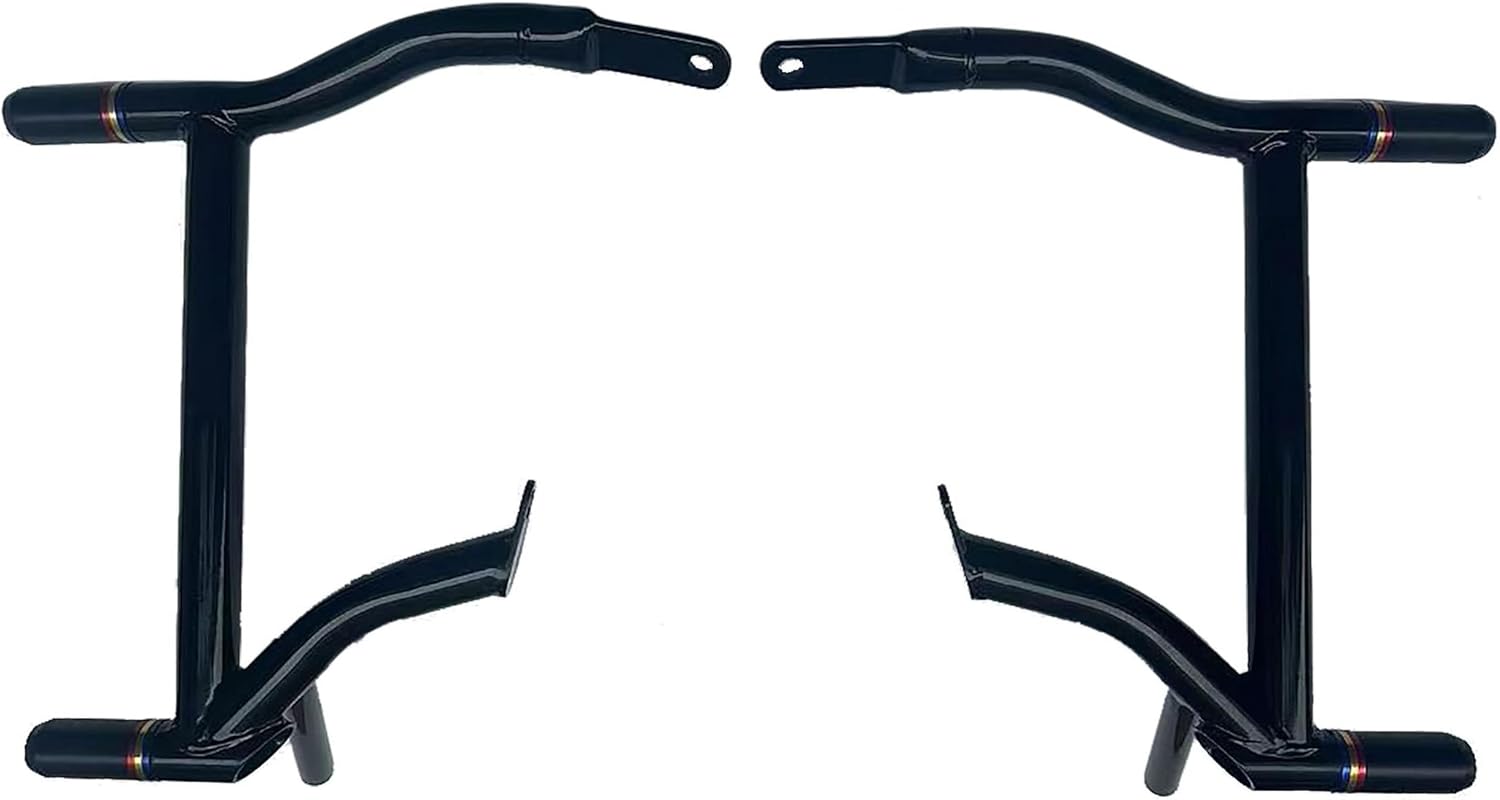 Heavy-Duty Engine Guard Crash Bar Bracket Protection Fit for Harley Touring Street Glide Road Glide Road King Electra Glide Ultra Limited CVO 2009-2024 (Rear)