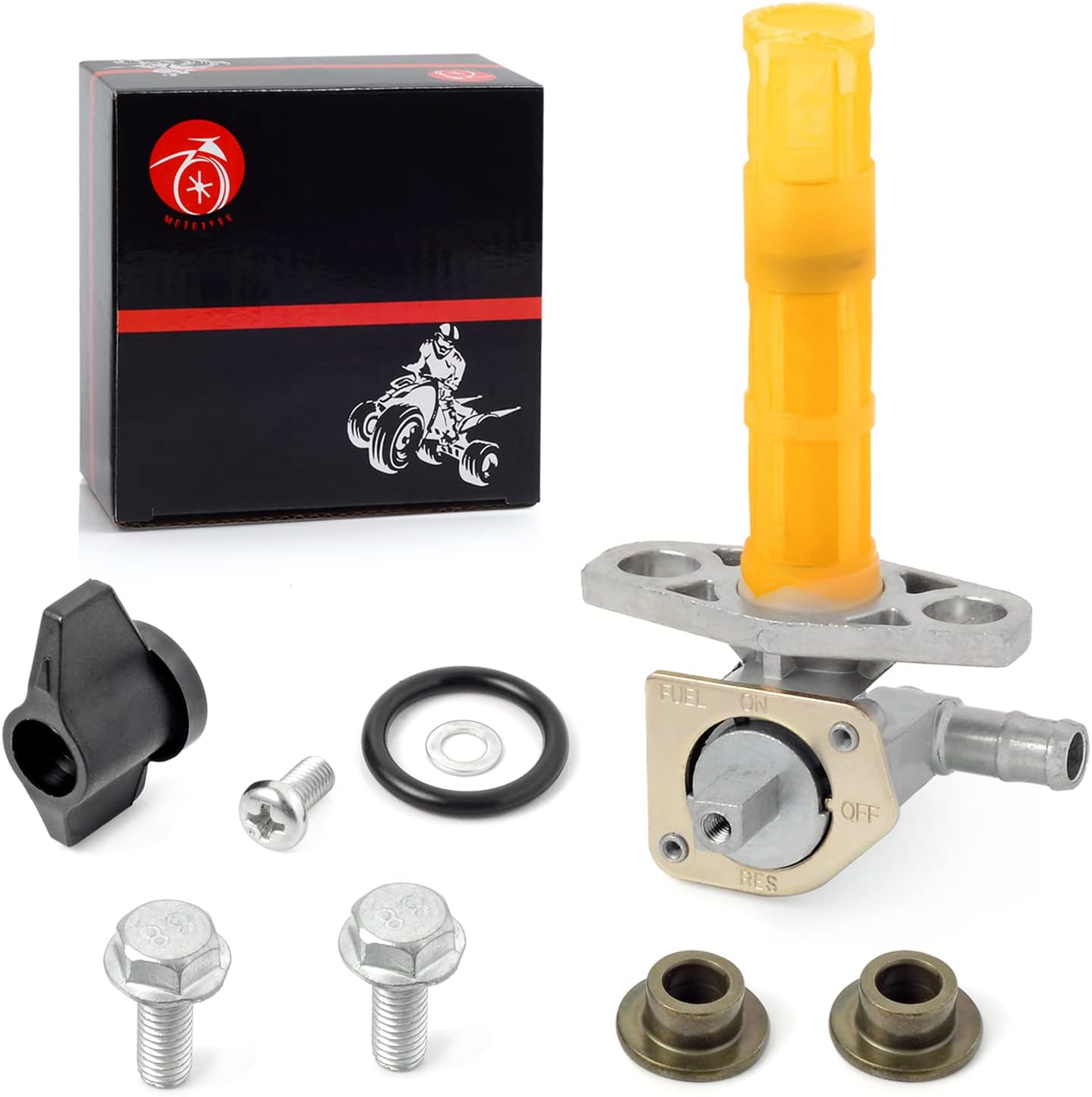 Fuel Valve Petcock & Lever For Honda TRX450R TRX450ER 2008 2009 2010 2011 2012 2013 2014 16950-HP1-A01