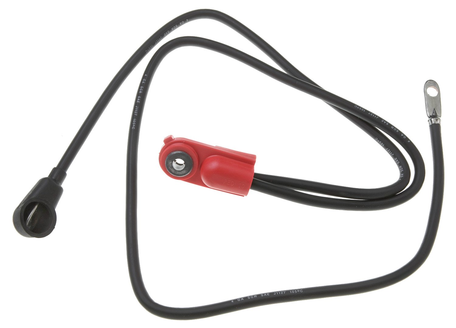 ACDelco Batteriekabel – 2 Gauge, Negativ, Mit Hilfsleitungen – Professioneller Ersatz Für Viele Fahrzeuge