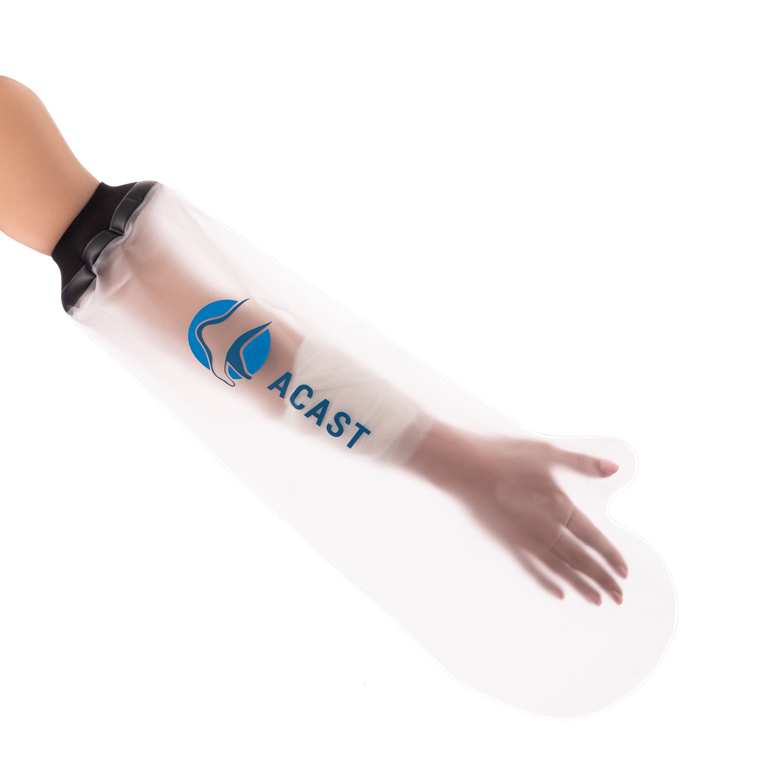 ACAST Arm Cast Cover for Shower - Waterproof Cast Cover for Injuries & Plaster, Reusable Hand Sleeve Dressing Protector, Wrist, Elbow & Fingers