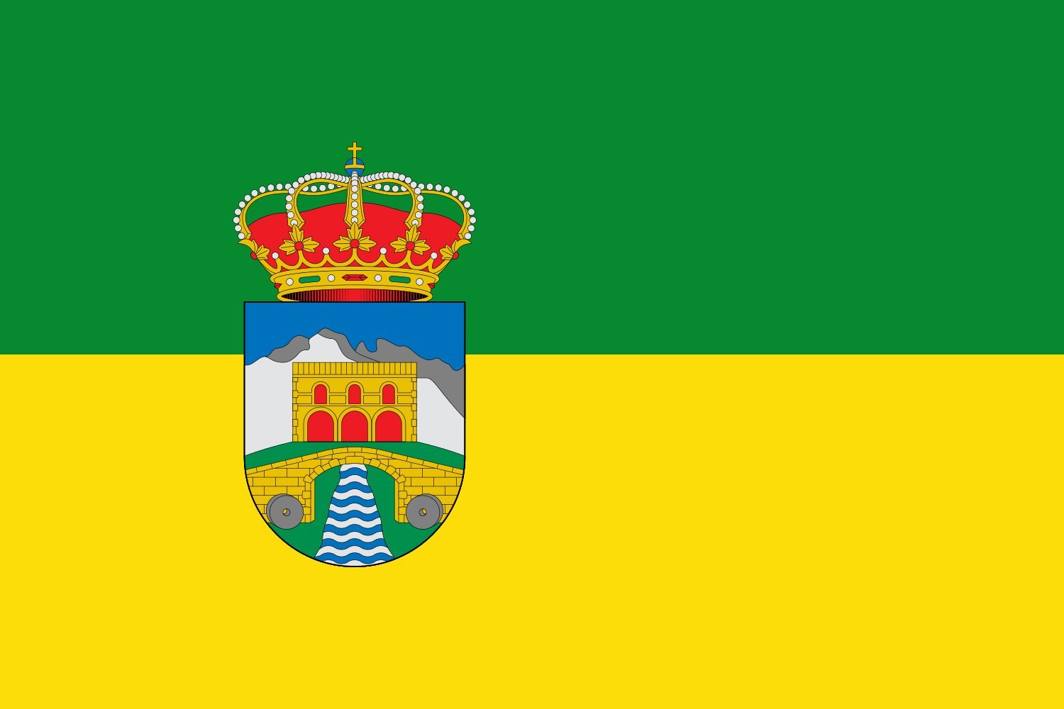Drapeau Alfarnate Málaga grand pavillon espagnol Andalousie pour mât extérieur