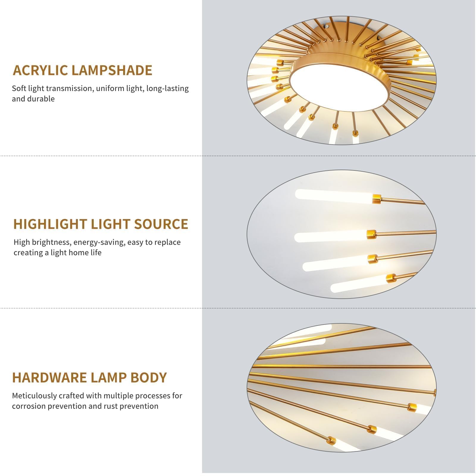 Plafoniera Moderna A Led Dimmerabile,42+1 Teste Lampada Da Soffitto A Incasso In Oro Lampadari Per Camera Dei Bambini Camera Da Letto Soggiorno Luce A Forma Di Fiore3000-6000k Con Telecomando