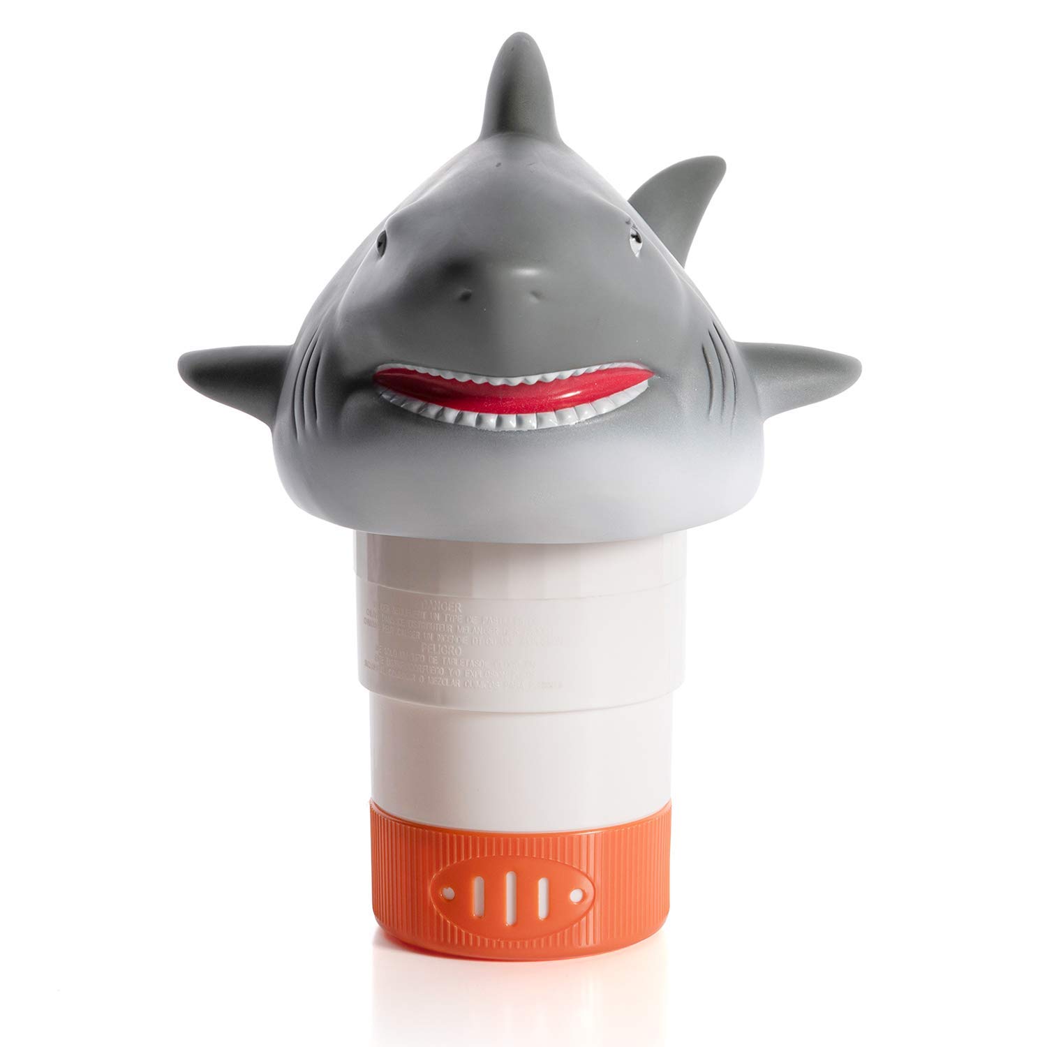 XY-WQ Chlorine Floater, Floating Pool Chlorine Dispenser (Shark), Fits 1 and 3 Inch Tablets for Large and Small Pools, Hot Tub, Spa