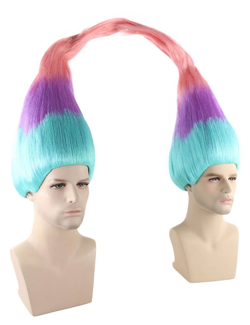 Amazon.co.jp: Wigs2you 二人用 カラフル ウィッグ 水玉 妖精風
